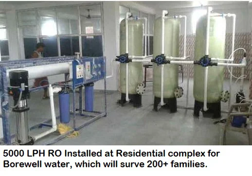 Residential RO installation